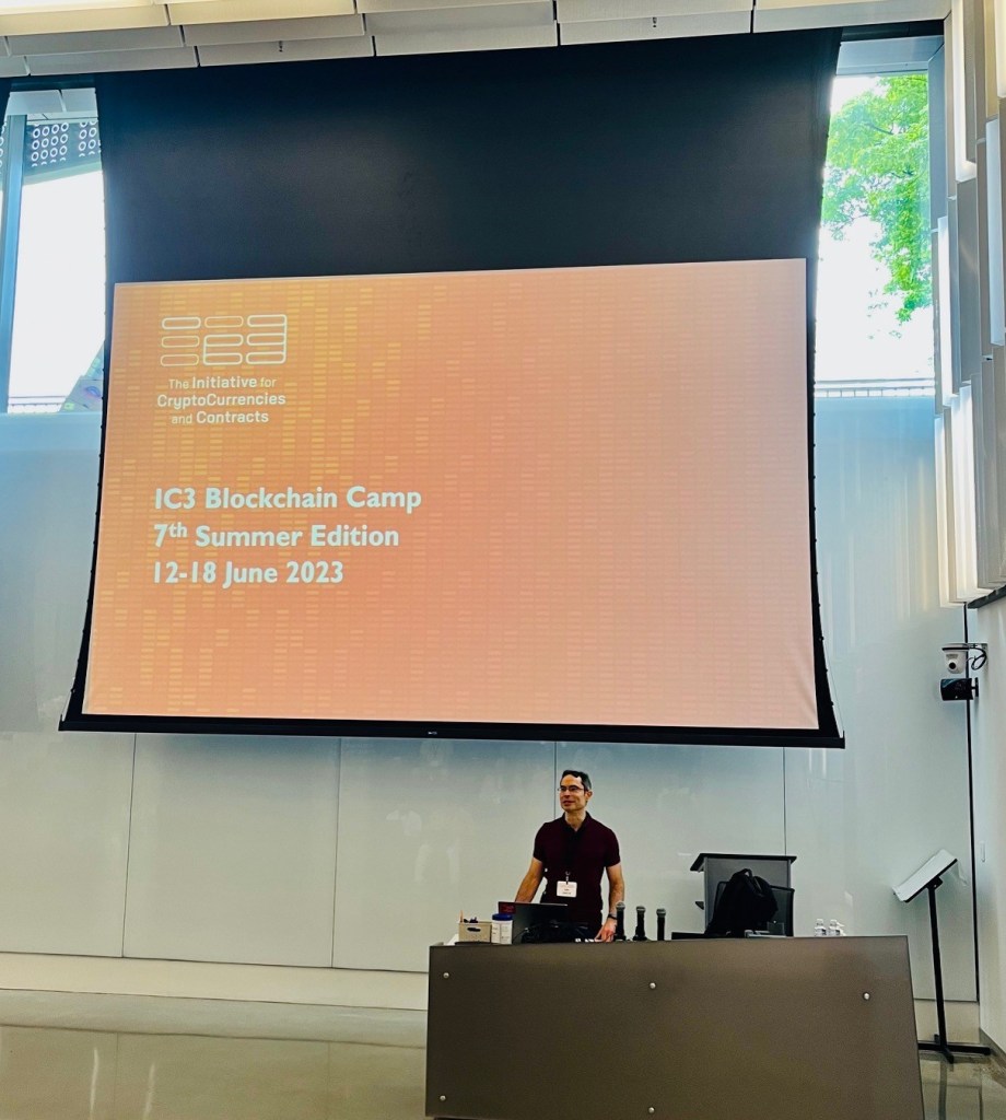 Ari Juels opens IC3 Blockchain Camp 2023